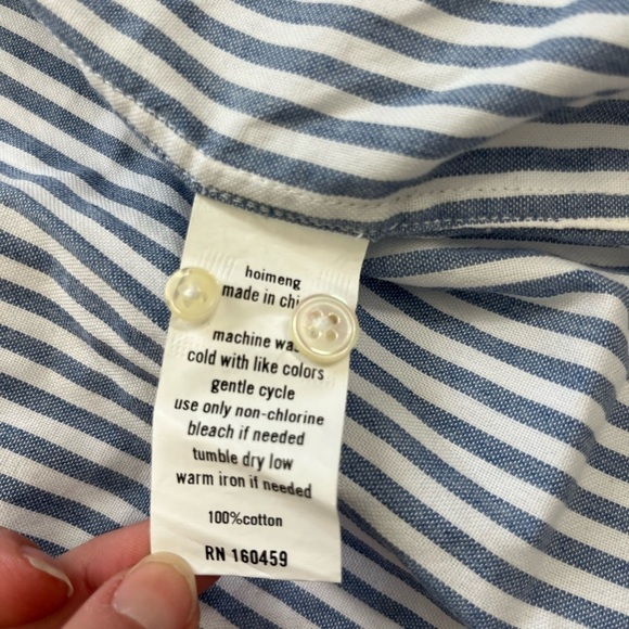 O.N.S. ONS Fulton Oxford Button Up Long Sleeve Shirts Size XS Lot of 2 New - Picture 7 of 9